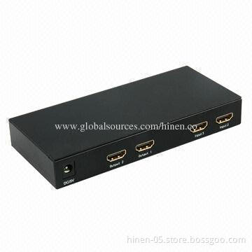 HDMI Switch Splitter, 3x2, Supports Highest Video Resolution 1080p